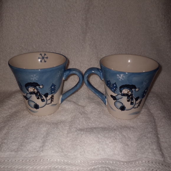 Twin Snowman Mugs - Picture 2 of 6